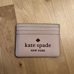 Kate Spade Blush Leather Card Holder